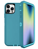 Protege tu iPhone 15 Pro con esta funda heavy duty en color teal en Xela, Quetzaltenango.