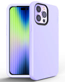 Encuentra la mejor Funda Silicone Design Heavy Duty Purple para tu iPhone 15 Pro en Quetzaltenango.