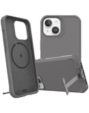 Encuentra la funda de silicona con cargador inalámbrico y soporte de metal para iPhone 15 Pro en Xela Quetzaltenango.