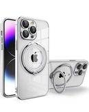 Protege tu iPhone 15 Pro con esta funda magnética transparente con soporte anillo Magsafe en Xela Quetzaltenango.