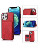 Encuentra la mejor funda de cartera de cuero para iPhone 15 Pro (RED) en Quetzaltenango, Xela.