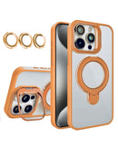 Protege tu iPhone 15 Pro con esta funda transparente magnética y lente para cámara en Xela.