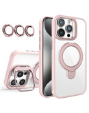 Las mejores fundas transparentes magnéticas con soportes y lente de cámara para iPhone 15 Pro en Quetzaltenango las encuentras en Xela.