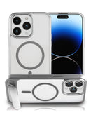 Encuentra tu Magsafe Case con soporte metálico plateado para iPhone 15 Pro en Xela Quetzaltenango.