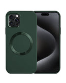 ¡Protege tu iPhone 15 Pro con esta funda de silicona suave con carga inalámbrica en Xela!