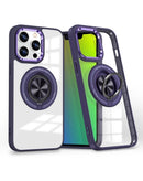 Protege tu iPhone 15 Pro con esta funda transparente de carga inalámbrica con soporte para anillo en Xela.