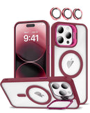 Funda de silicona Transpalet & soporte para camara con lente - WINE