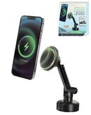 Soporte para tablero de auto SlowBack con carga inalámbrica 15W, accesorios de montaje.