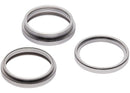 Anillo bisel plateado para cámara trasera de iPhone 14 Pro/Pro Max, repuesto A2659, A2889, A2890, A2891.