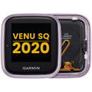 Pantalla completa con marco para Garmin Venu SQ 2020 Orchid Premium, repuesto para reparación display.