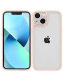 Funda Slim Armadillo Diamond para iPhone 13/iPhone 14 Rosa 01