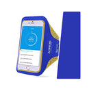AONIJIE Arm band con opcion a porta tarjeta AZUL