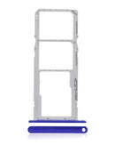 Pieza de repuesto: Charola doble de tarjeta SIM compatible para LG K22 (2020) en color azul en Quetzaltenango, ideal para reemplazar tu charola dañada y recuperar la funcionalidad de tu dispositivo.
