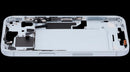 Chasis medio azul OEM USADO para iPhone 15 (A2846, A3089) con small parts, listo para reparación.