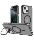 Funda de soporte para cámara transparente delgada con carga inalámbrica para iPhone 14 Plus / 15 Plus en Quetzaltenango.