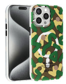 Tapa trasera con diseño de graffiti y carga inalámbrica magnética para iPhone 15 Pro en Quetzaltenango.