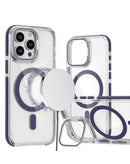 Encuentra la mejor funda magnética clara delgada con soporte para cámara para tu iPhone 15 Pro en Xela Quetzaltenango.