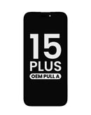 Pantalla OLED original con cable flex sensor de luz iPhone 15 Plus