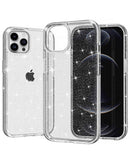 Funda protectora ultra brillante con glitter clear para iPhone 15 Pro Max en Quetzaltenango.