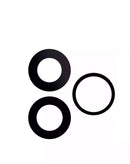 Lente de cámara trasera con adhesivo para iPhone 15 Pro Max, pieza de repuesto original.