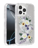 Protege tu iPhone 15 Pro Max con este elegante case transparente con diseño de flores y cargador inalámbrico en Quetzaltenango.