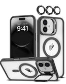 Funda de silicona y soporte para camara con lente Transpalet Negro