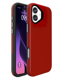 Protege tu iPhone 16 con esta funda protectora de doble capa en color rojo en Quetzaltenango.