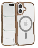 Protege tu iPhone 16 con estilo y clase con la funda magnética brillante y transparente en Quetzaltenango.