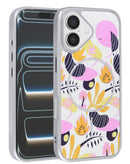 Encuentra las fundas Magsafe de diseño floral de doble capa para iPhone 16 en Quetzaltenango.