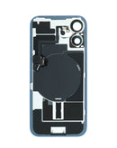 Encuentra tapa trasera con marco y flex de carga NFC inalámbrica para iPhone 16 en Quetzaltenango.