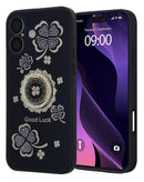 Encuentra la funda de lujo con aro y diamantes brillantes para iPhone 16 en Quetzaltenango.