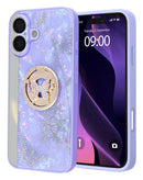 Funda de lujo con brillantes y anillo de mariposa para iPhone 16 en Xela Quetzaltenango.
