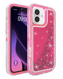 Protege tu iPhone 16 con estilo con nuestra fabulosa funda bumper glitter líquido en color rosa en tiendas de Xela Quetzaltenango.