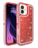 Protege tu iPhone 16 con estilo con esta funda protectora bumper glitter líquido en Quetzaltenango.