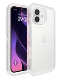 Protege tu iPhone 16 plateado con estilo con esta funda protectora glitter liquid bumper en Quetzaltenango.