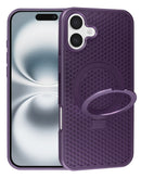 Protege tu iPhone 16 con este case disipador de calor en color morado en tiendas de reparación de Quetzaltenango.