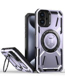 Protector de color morado para iPhone 16 con anillo incorporado resistente a golpes en Xela Quetzaltenango.