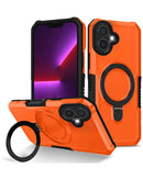Protege tu iPhone 16 con esta funda dura antimpacto en color naranja en Xela Quetzaltenango.