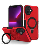 Protege tu iPhone 16 con esta funda PC rígida antichoque color rojo en Quetzaltenango.
