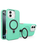 Encuentra la mejor funda heavy duty con soporte para carga inalámbrica para tu iPhone 16 en Xela.