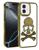 Encuentra la funda de diseño de calavera transparente GOLD para iPhone 6 en Xela Quetzaltenango.