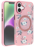 Encuentra la mejor funda de carga inalámbrica con diseño de flores para iPhone 16 en Xela, Quetzaltenango.