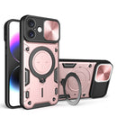 Protege tu iPhone 16 con estilo con una funda deslizante con cubierta para lente de cámara en color ROSE GOLD en Quetzaltenango.