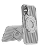 Protege tu iPhone 16 en Xela con una Funda Airflow Magsafe con stand en color blanco.