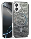 Tapa trasera con carga inalámbrica en crystal diamond para iPhone 16 en Xela, Quetzaltenango.