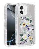 Compra la funda transparente Flower con cargador inalámbrico para iPhone 16 Style 3 en Quetzaltenango y disfruta de la comodidad y protección que ofrece.