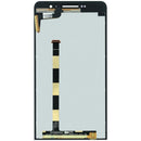Pantalla LCD negra sin marco para Asus ZenFone 6 (A600CG), ideal para reparación de display y cambio de pantalla rota.