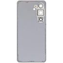 Tapa trasera blanca de vidrio para Samsung Galaxy S26 con lente de cámara, repuesto para reparación.