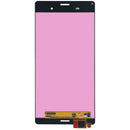 Pantalla LCD sin marco original Sony Xperia Z3 negra, repuesto para reparación de display roto.