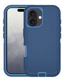 Protege tu iPhone 16 Plus con esta funda resistente en color azul en Xela, Quetzaltenango.